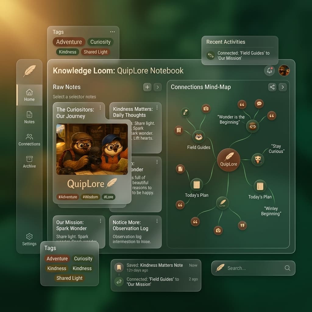 Quipsly Research interface preview